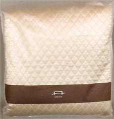 Ankasa Harvest Silk Full Queen Quilt Diamond Coverlet Taupe NEW (Clearance)