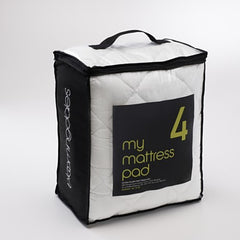 At Home "My Mattress Pad" Level 4 Egyptian Cotton Deep Pocket Full Size NEW